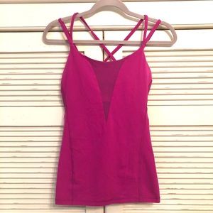 Lululemon Athletica Strap Criss Cross Tank